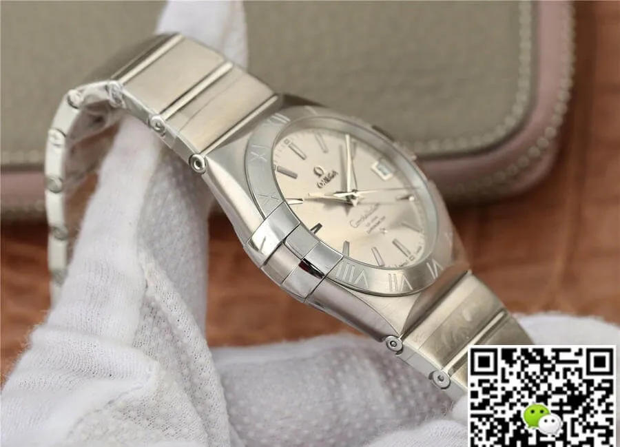 Omega Constellation 123.10.38.21.02.001 VS Factory 1:1 Best Edition Replica Watch White Dial